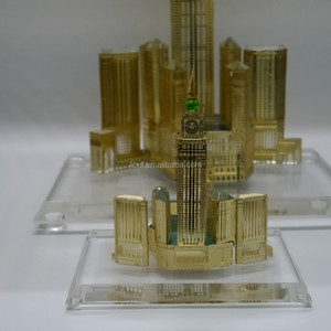 แบบจำลองหอนาฬิกาหลวงเมกกะ ซาอุดีอาระเบีย สำหรับงานฝีมือและของตกแต่ง - Product Image 4