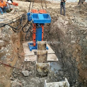 Оборудование для строительной техники, гидравлическая сваечная машина с дистанционным управлением для всех стальных сваек h-beam/экстрактор i-beam - Product Image 4