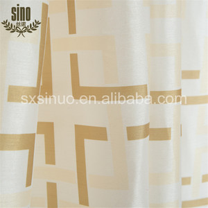 Cortinas dormitorio <span class=keywords><strong>Azul</strong></span> Geométrico Impresión de Última Moda - Product Image 5