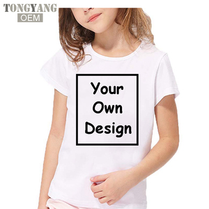 T-shirt OEM TONGYANG personalizza il tuo Design uomo donna T-shirt per bambini T-shirt in bianco con Logo stampato personalizzato - Product Image 5