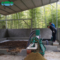 Canard Chute Solide Liquide Séparateur/Bouse De Volaille Extrudeuse/Bouse De Vache Déshydrateur