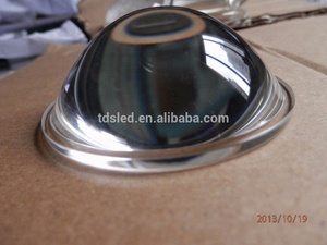 공장 도매 COB LED 베이 라이트 유리 렌즈 반사판 포함 77mm 78mm 이중 볼록 구조 가로등 키트용 - Product Image 4