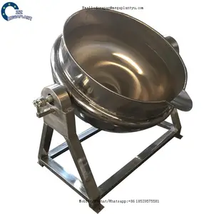Electric 60 Liters Stainless Steel Steam Jacketed Kettle With Steam Boiling Pan (sunrry Sy-gbp700a)