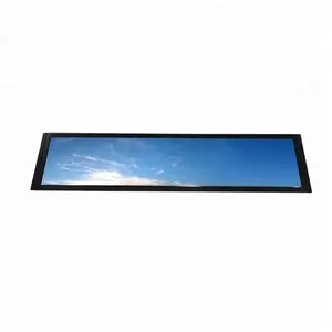 stretched bar lcd 29.6" display 500-2000nits optional ideally for taxi/bus/metro