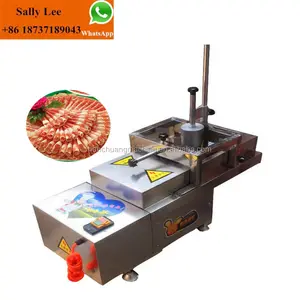 commercial frozen ham slicer cutter/sausage meat roll cutter/meat slicing cutting machine