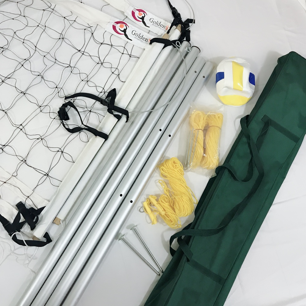 Портативный складной алюминиевый шест для волейбола, тренировочная сетчатая подставка
