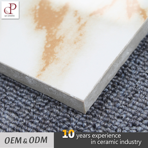 Azulejos de cerámica De Bajo Precio Mármol Blanco Brillante Esmaltado Baldosas Vitrificadas Kerala Diseño - Product Image 5