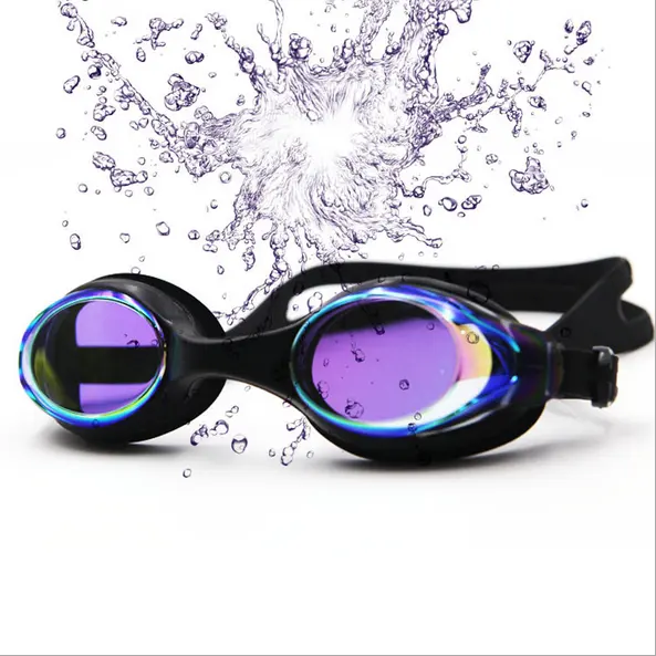 Pria dan Wanita Dewasa Dilapisi Kacamata Renang Antifogging Kacamata Renang Kelas Tinggi Tahan Air