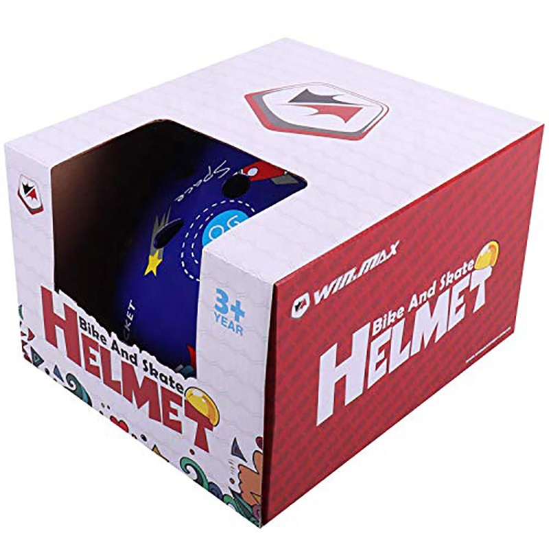 Custom Made Bicycle Helmet Packaging Boxes - Durable