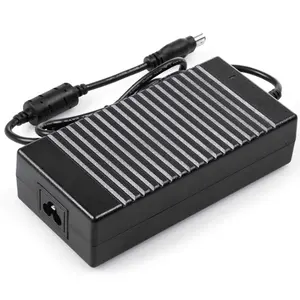 C-alimentación marca nuevo 110v ~ 240v AC adaptador de cargador 24v dc 12v 180w 10a 7.5a 8a de alimentación de escritorio