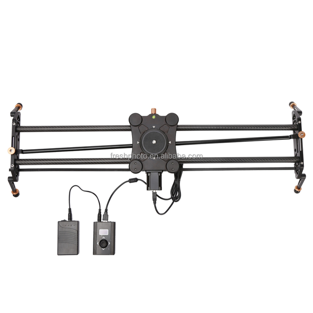 Motorized Camera Slider High Precision Carbon Fiber Slider Electric Delay Track Rail Slider for Timelapse Photography