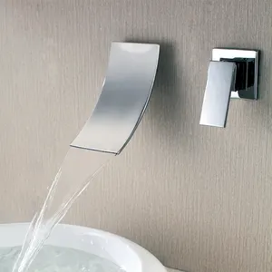 蛇口衛生隠し洗面器蛇口ミキサー壁掛け式滝蛇口バスルーム用