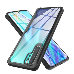 Новинка 2019 года, противоударный прозрачный мягкий чехол для телефона из ТПУ для Huawei P30 P30 Pro P30 Lite, полноразмерный чехол, прозрачная оболочка, задняя крышка