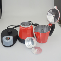 Cafetière à expresso Moka antique, cafetière électrique, machine à café commerciale