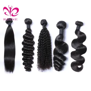 Großhandel unverarbeitete brasilia nische Echthaar-Web bündel Raw Virgin Cuticle Aligned Hair von Rohhaar Lieferanten Herkunft Vietnam