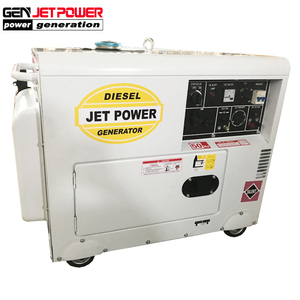 発電機230 V/5kWディーゼル5kva 5000ワットサイレントディーゼル発電機 - Product Image 1