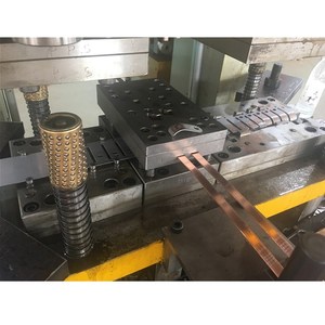 定制精密小型铜/黄铜零件冷冲压模具渐进冲压模具 - Product Image 1