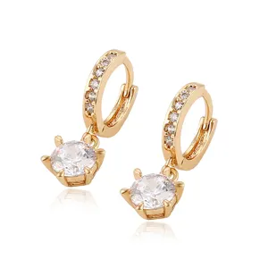92734 xuping Elegant diamond pendant earring women for gifts