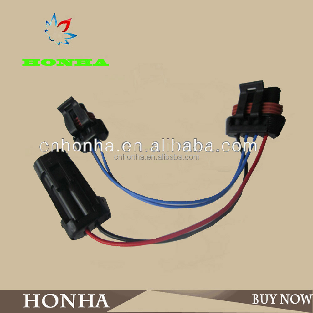 2 wire hombre mujer conector, 4 pin hombre mujer conector de cable, arnés de cableado del coche
