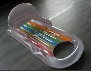Şişme yetişkin su salonu yatak havuzu şamandıra plastik havaya uçurmak plaj yüzme kanepe sandalye yüzen - Product Image 2