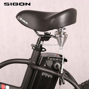 SIBON B0510134 CE White Folding Alloy Frame <strong>Blue</strong> Mud Guard250w 6 Speed Integration Fork Brushless <strong>Motor</strong> Fat <strong>Bike</strong> Electric - Product Image 6