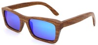 Lunettes de soleil en bois de haute qualité, fabriquées à la main, avec logo personnalisé, 100% 2025