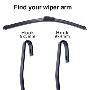 Escobillas limpiaparabrisas planas para mano izquierda y derecha, accesorios para coche - Product Image 2