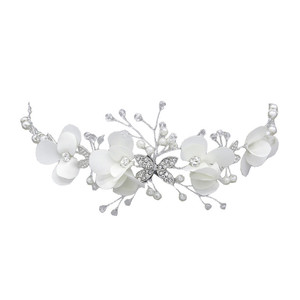 Principessa Di Cristallo Diademi <span class=keywords><strong>e</strong></span> Corone Fascia Del Capretto Delle Ragazze Amore Nuziale di Promenade Corona di Cerimonia Nuziale Dei Capelli Del Partito Dei Monili - Product Image 3