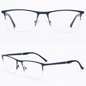 Lage Moq Metalen Vierkante Business Mannen Bril Optische Glas Tao Bao Nylon Brilmonturen