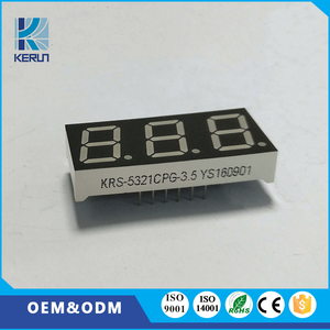 <span class=keywords><strong>KRS</strong></span> 5321CPG Pure verde 0.52 pollice 12 pins a 3 cifre a sette segmenti display a led - Product Image 1