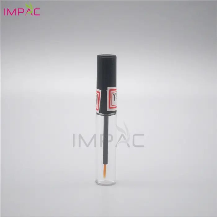 Cilindro di plastica vuota eyeliner cosmetici tubo di 3.5ml con la spazzola