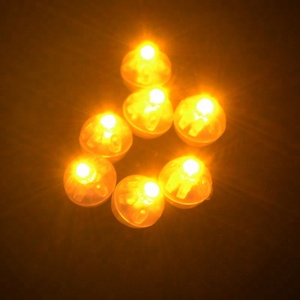 Bianco caldo 1cm Mini luce LED palloncino lampada usa e getta per il capodanno cinese torna a scuola feste di pasqua natale - Product Image 1