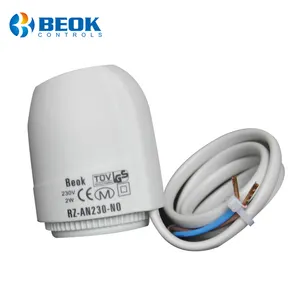 Beok 230v 24v M30X1.5 distribuidores elétricos ou válvulas pequenas distribuidor atuador térmico