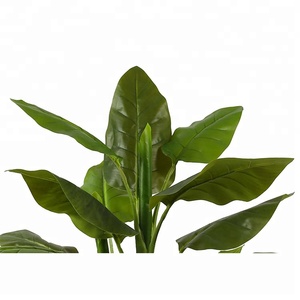 Fabrikant-Directe Verkoop 0.85 M/2.78FT Sier Plastic Kunstmatige Paradijsvogel Plant - Product Image 2