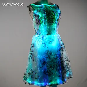 Lights Changeable Fashion Rave Party Outfit Clothes