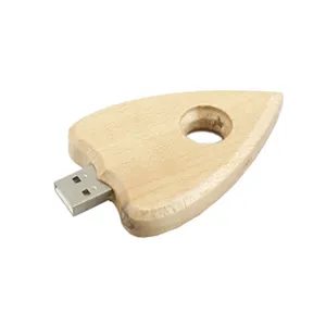 Newest Product Bamboo Heart Shape Usb Stick Wooden Usb Flash Disk Memory Drive