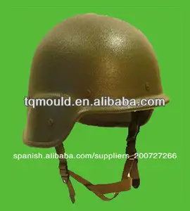 kevlar casco militar del molde de compresión