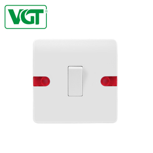 Estándar británico aleación de <span class=keywords><strong>cobre</strong></span> plata Punto 1 gang 1 manera interruptor de alimentación - Product Image 1