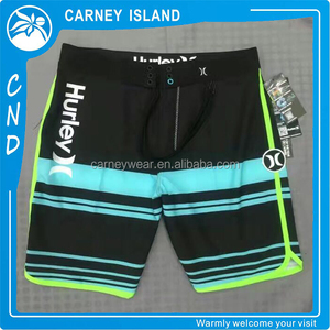 Livraison gratuite 4 Way Stretch Vente en gros Mens Boardshorts Mens Swim Trunks Logo personnalisé Swim Trunks Spandex Vente en gros - Product Image 5
