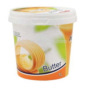 Boîtes à crème glacée en plastique, conteneurs alimentaires ronds de 1l, bacs à crème glacée en pp, conteneurs à crème glacée avec preuve d'altération - Product Image 4