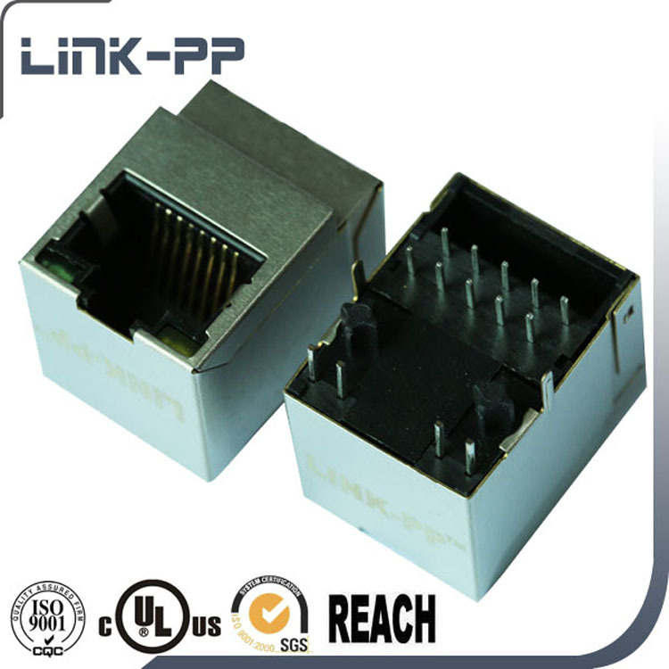 5002-85511 вертикальный разъем RJ45 женские разъемы