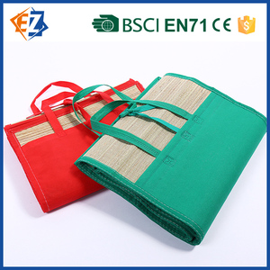 Pratico tappetino da spiaggia con cinturino resistente alle intemperie/coperta di <span class=keywords><strong>paglia</strong></span> naturale resistente alla muffa - Product Image 4