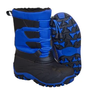 Bottes <span class=keywords><strong>de</strong></span> neige antidérapantes pour enfants, chaussures <span class=keywords><strong>de</strong></span> <span class=keywords><strong>Ski</strong></span>, résistant à l'eau et au froid, idéal pour l'hiver - Product Image 1