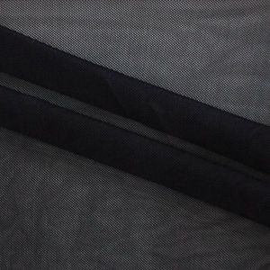 Đen Trong Suốt 94 Polyester 6 Spandex 4 Way Stretch Power Lưới Vải - Product Image 2