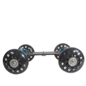 Vgeet Universal Super Bisu Hitam Track Skater Meja Mini Video <span class=keywords><strong>Dolly</strong></span> untuk DSLR Kamera Aksesoris - Product Image 4