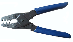 Alicate de prensado para crimpar terminales de barril abierto, terminales no aislados herramienta de prensado para enchufes crimpadora herramienta de mano LS-303B - Product Image 3