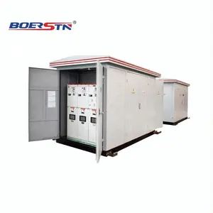 Loại Container Ngoài Trời Điện Phân Phối Điện Trạm Biến Áp/Trạm Biến Áp Kiosk 11/0.4KV 6.6/0.4KV