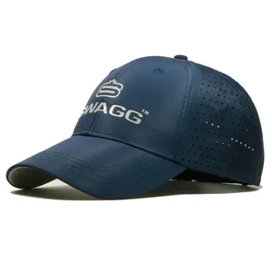 Custom New Arrival Dry Fit Running Cap Made Unstructured Baseball Hats