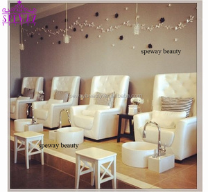 <span class=keywords><strong>Blanc</strong></span> professionnel de <span class=keywords><strong>manucure</strong></span> et de pédicure clou d'équipement de chaise de spa - Product Image 2