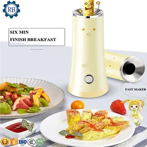 yellow Color Household Electric Automatic Egg Roll Maker Egg Cup Omelette Master Sausage Machine DIY Breakfast Maker